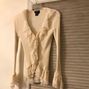 Cream sweater